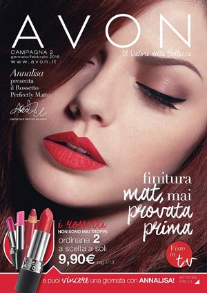 Avon Catalogo Campagna 2/2016 copertina
