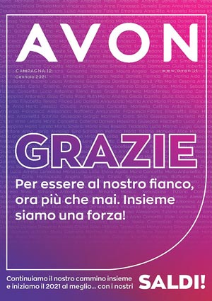 Avon Catalogo Campagna 12 | Gennaio 2021 copertina