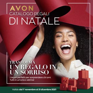 Avon Catalogo Regali di Natale Campagne 4 e 5 | Valido dal 1 novembre al 31 dicembre 2021 scarica il PDF