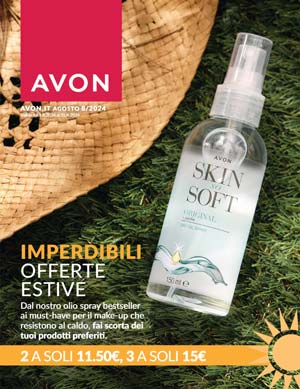 Avon Offerte Estive 8/2024 scarica il PDF